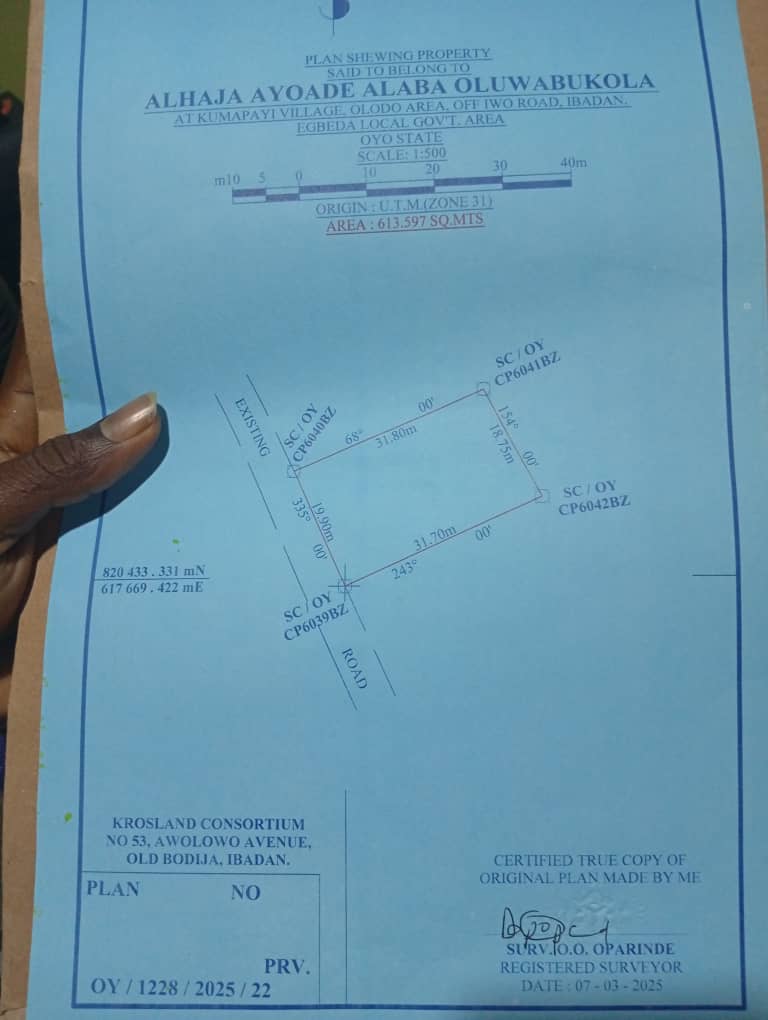 Survey plan