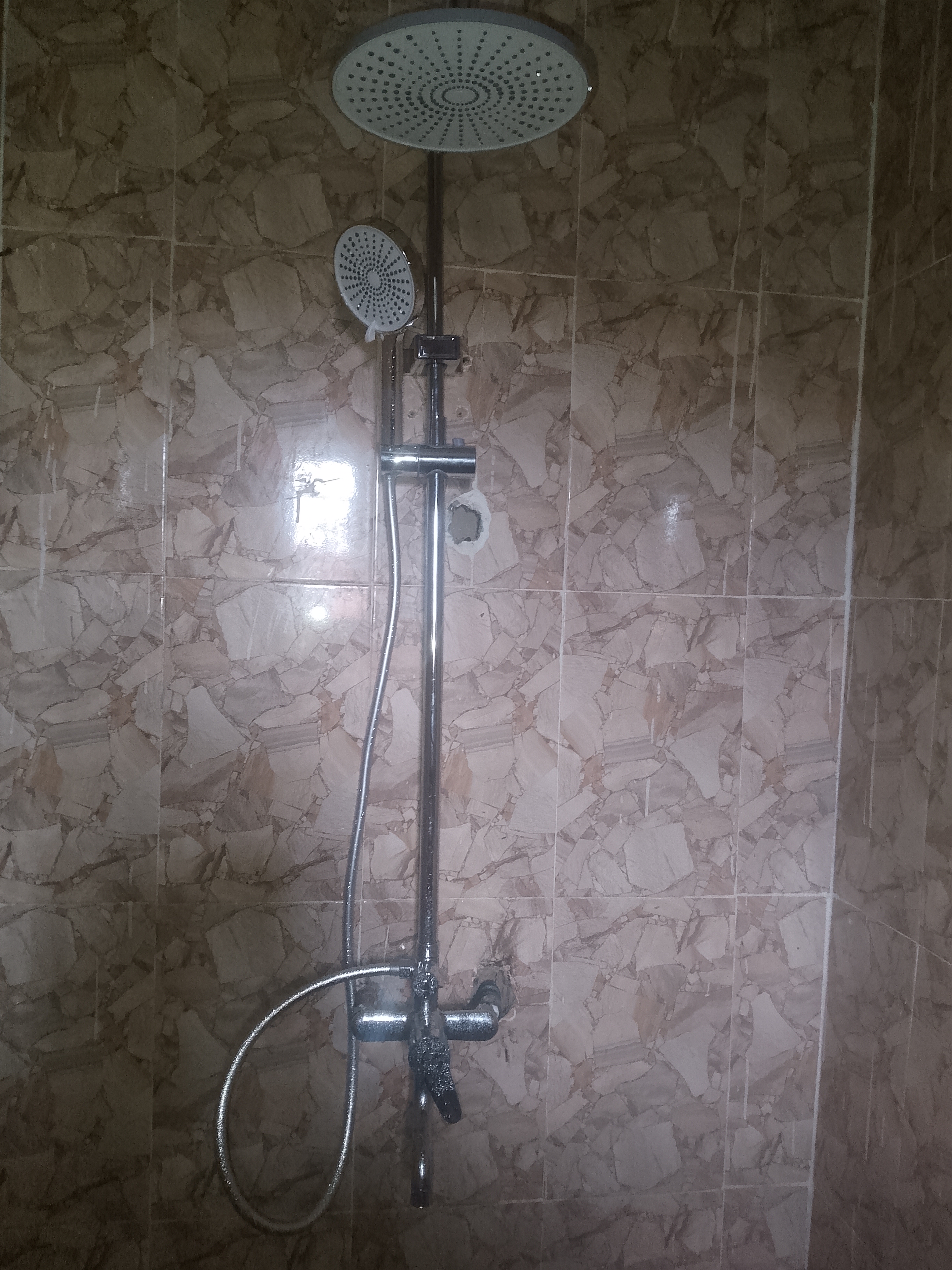 Installation of mixershawer